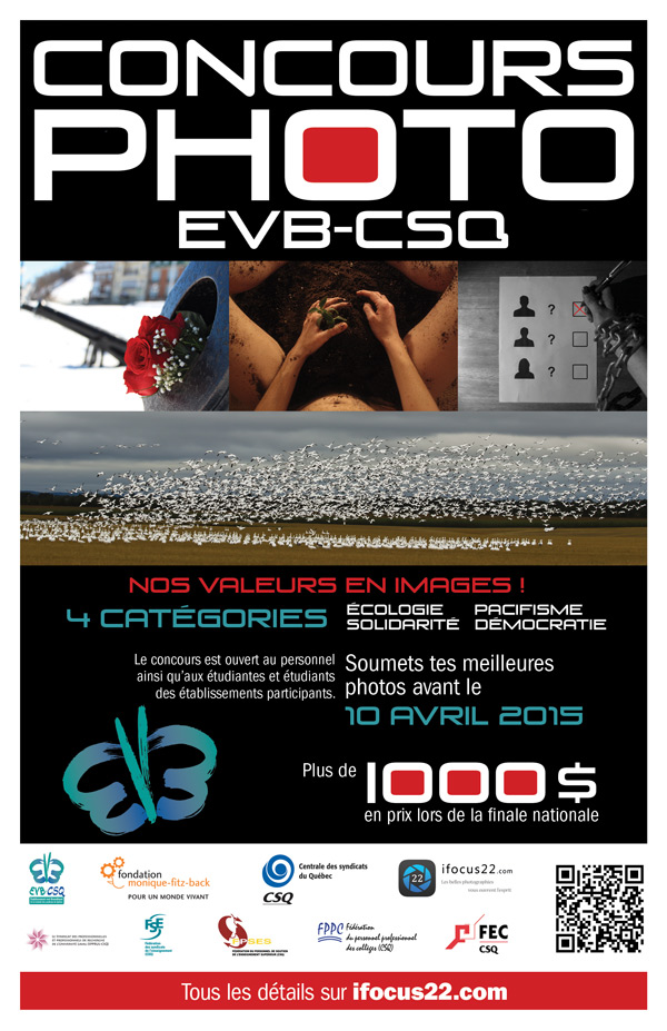 Participez au concours photo EVB-CSQ 2015