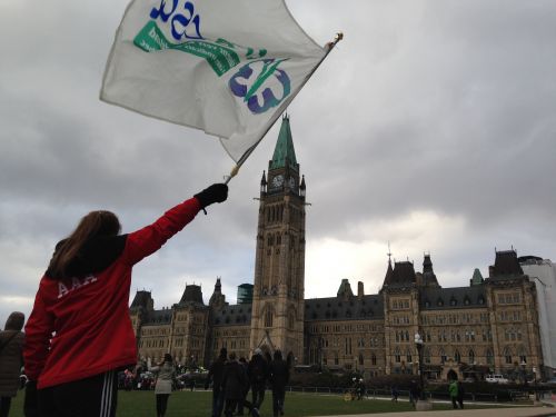 EVB sur le parlement canadien